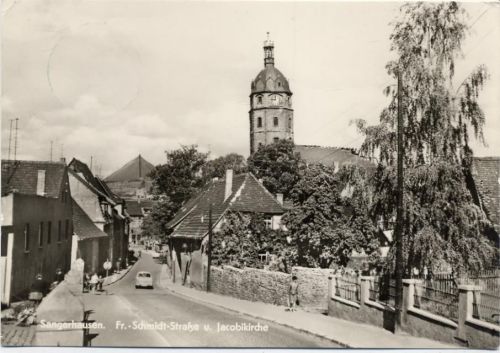 06526 O4700 Sangerhausen 1976 - Sangerhausen, Jacobikirche,Görtz