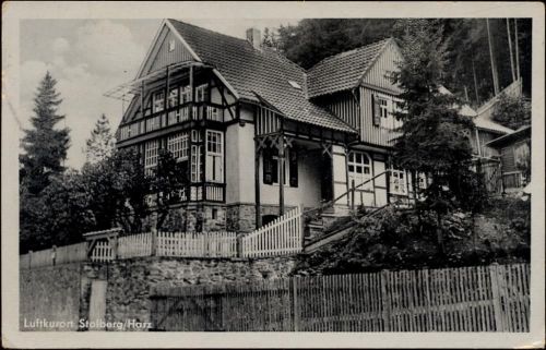 06547 O4713 Stolberg um 1954 - Stolberg, -Haus Hubertus-,Heldge Verlag KG