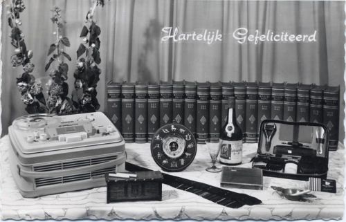 Tonband, Gabentisch() Rund um die AK um 1950/60