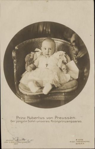 Prinz Hubertus von Preußen,Photochemie Berlin Adel Prinz Hubertus 1910