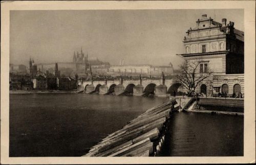 um 1920-30 - Prag, Karlsbrücke AKU2