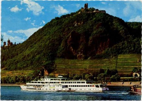 65385 W6220 Rüdesheim am Rhein - Rüdesheim am Rhein: Drachenfels, Schiff