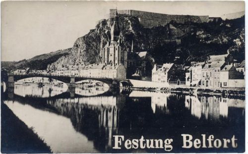 Dinant um 1920/30 - Belfort, Festung, Frankreich