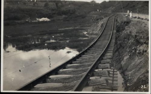 Eisenbahnschienen, Eisenbahn Rund um die AK um 1920/30