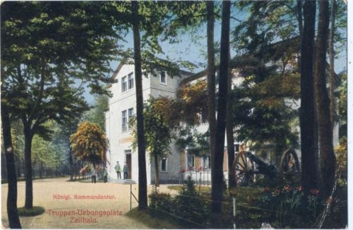 01619 O8406 Zeithain um 1910-20 - Zeithain, Truppen-Übungsplatz/training ärea,A. verw Reinhardt