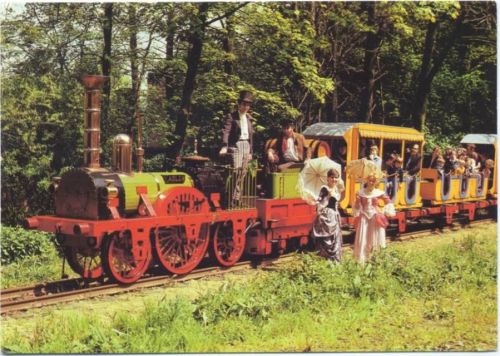02826 O8900 Görlitz 1982 - Görlitz, Mini-Klein-Pioniereisenbahn (mini-pioneer-train),Bild und Heimat Reichenbach AKU2