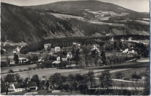 um 1950/60 Hart bei Gloggnitz, Sommerfrische,P. Ledermann AKU1