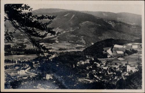 um 1930/40 - Rosenau, Böhmen Kr. Budweis, Ansicht,J.S.P AKU1