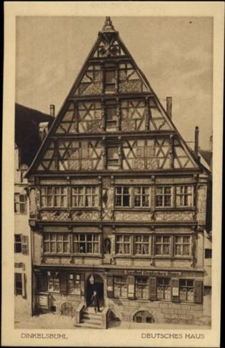 1913 Dinkelsbühl, Deutsches Haus.,Heiß & Co. AKU1