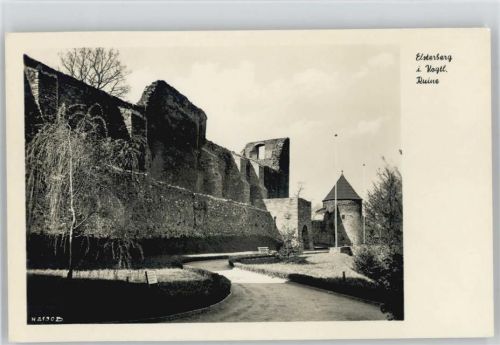 07985 O6603 Elsterberg , Vogtl - Ruine