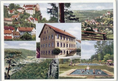 91349 W8551 Egloffstein - BDKK Baustein f. d. Erholungsheim Egloffstein
