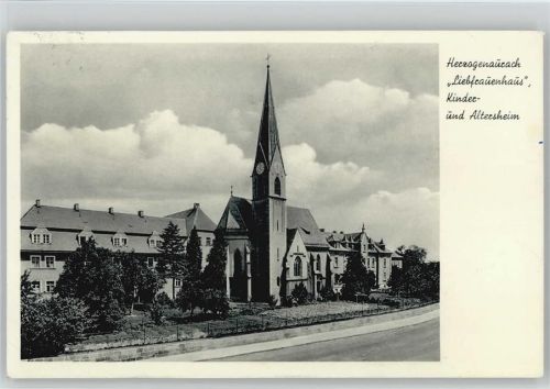 91074 W8522 Herzogenaurach - Liebfrauenhaus Kinder- unde Altersheim