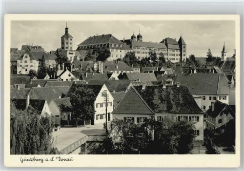 89312 W8870 Günzburg Foto AK Schlösser