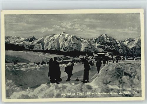 Seefeld 1942 - Eisschiesen Sport