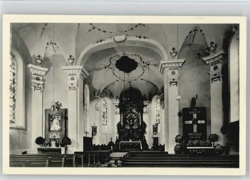 77746 W7601 Schutterwald - Kath. Pfarrkirche Innenaufnahme