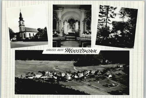 76571 W7560 Moosbronn - Kirche Teilansicht