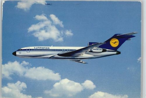 Boing 727 Europa Jet Lufthansa 1979