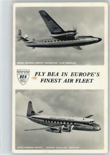 BEA Elizabethan und Viscount British European Airways