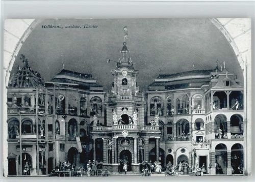 Hellbrunn 1911 - Verlag Huttegger Nr 249 mechanisches Theater Spielzeug