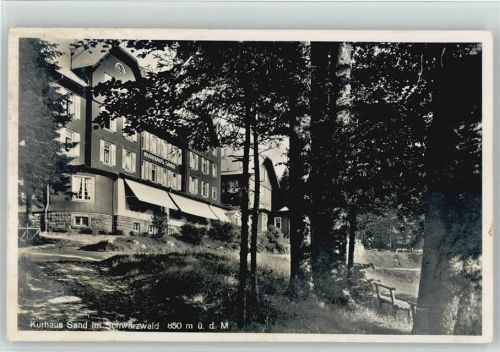 77815 W7580 Sand , Schwarzwaldhochstr - Kurhaus