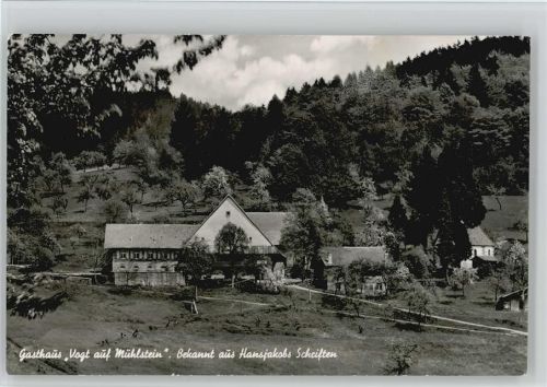77787 W7618 Nordrach - Gasthaus "Vogt auf Mühlstein"