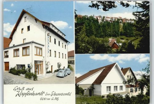 75399 W7267 Kapfenhardt 1969 - Gasthaus Pension Zum Rössle