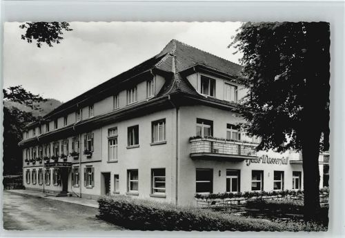 77728 W7603 Lierbach - Erholungsheim der Deutschen Post-Gewerkschaft Haus Wasserfall