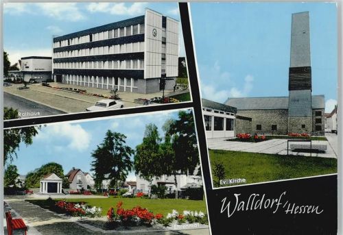 Walldorf Rathaus Ehrenmal Kirche