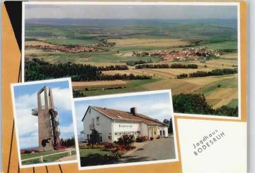 36266 W6432 Heringen (Werra) - Hotel Pension Restaurant Cafe "Jagdhaus Bodesruh"
