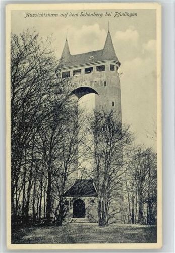 72793 W7417 Pfullingen - Aussichtsturm Schönberg