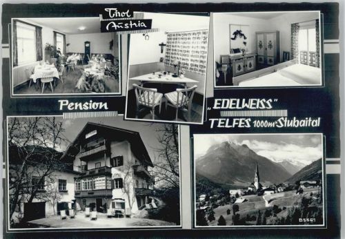 Telfes - Pension Edelweiß mit Innenansichten