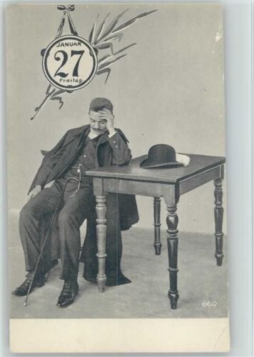 1900 Datum 27. Januar Freitag