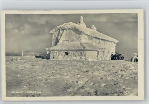 Güntherhaus Hüttenstempel Winter