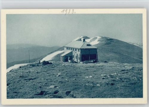 Fischerhütte Hüttenstempel Rax-Schneeberg-Gruppe