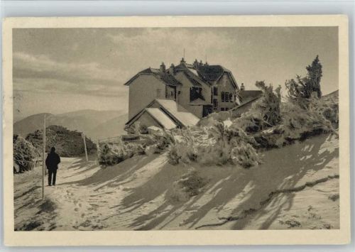 Ottoschutzhaus Hüttenstempel Winter Rax-Schneeberg-Gruppe