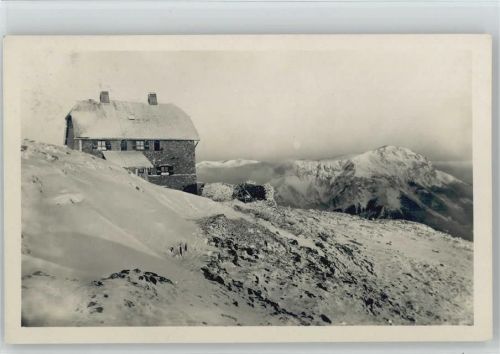 Schneealpenhaus Hüttenstempel Winter Ennsthaler- u. Mürzsteger-Alpen