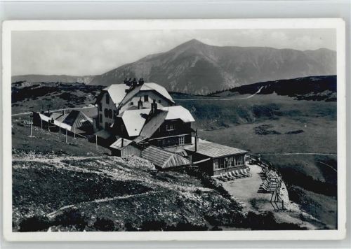 Bergrestaurant Camillo Kronich Rax-Schneeberg-Gruppe