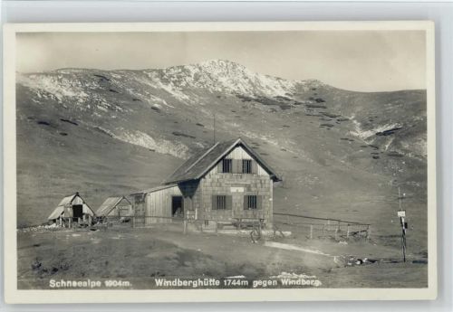 Windberghütte Ennsthaler- u. Mürzsteger-Alpen