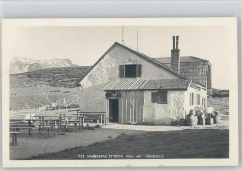 Damböckhaus Rax-Schneeberg-Gruppe