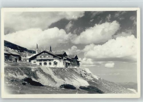 Berggaststätte Hochschneeberg Hüttenstempel Rax-Schneeberg-Gruppe