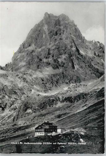 Heilbronnerhütte Hüttenstempel Silvretta, Lechtal, Montafon