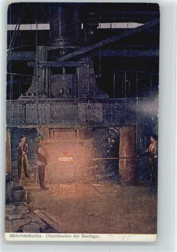 Räderfabrikation - Durchlochen der Badage - Berufe - Fabrik