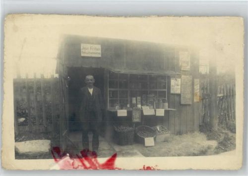Josef Fritsch Gemischtwarenhandlung Foto AK