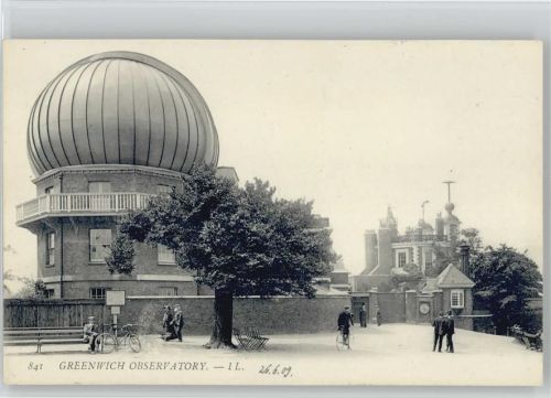 Greenwich Observatory 1909 AK England Astronomie