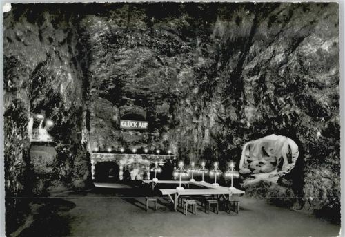 Saline Friedrichshall 1964 AK Schacht "König Wilhelm II " Bergbau