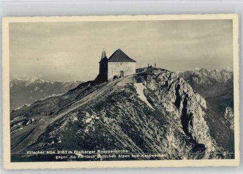 Villacher Alpe Bleiberger Knappenkirche Hüttenstempel