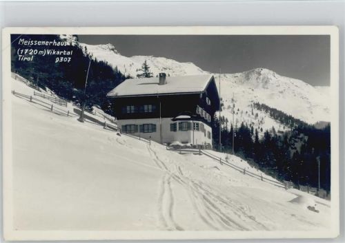 Meissner Haus Hüttenstempel Winter