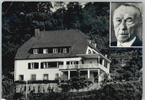 53604 W5340 Rhöndorf , Rhein - Adenauer-Haus