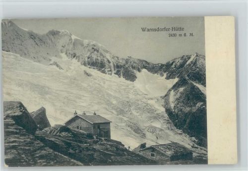 Warnsdorfer Hütte Hüttenstempel Großglockner, Osttirol