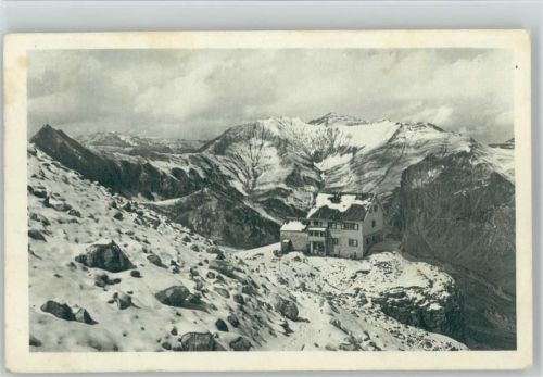Spannaglhaus Hüttenstempel Winter